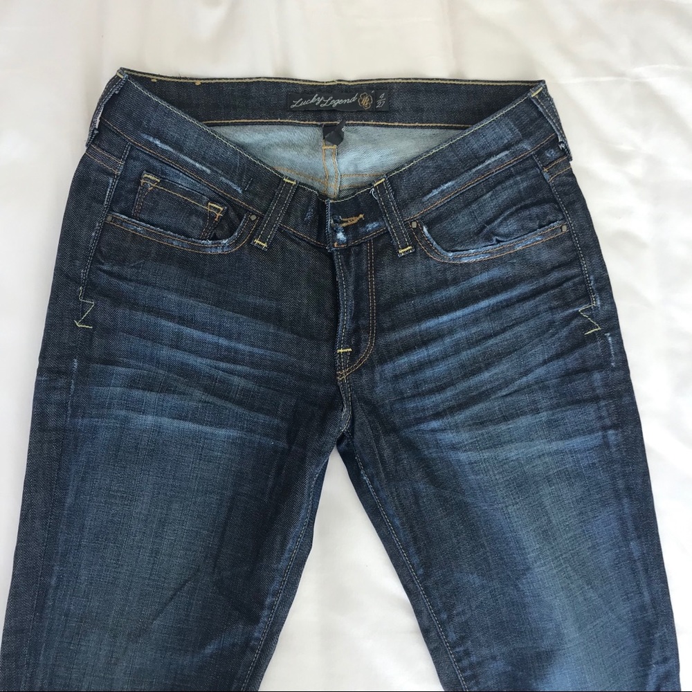 Lucky Brand Zoe Straight Jeans